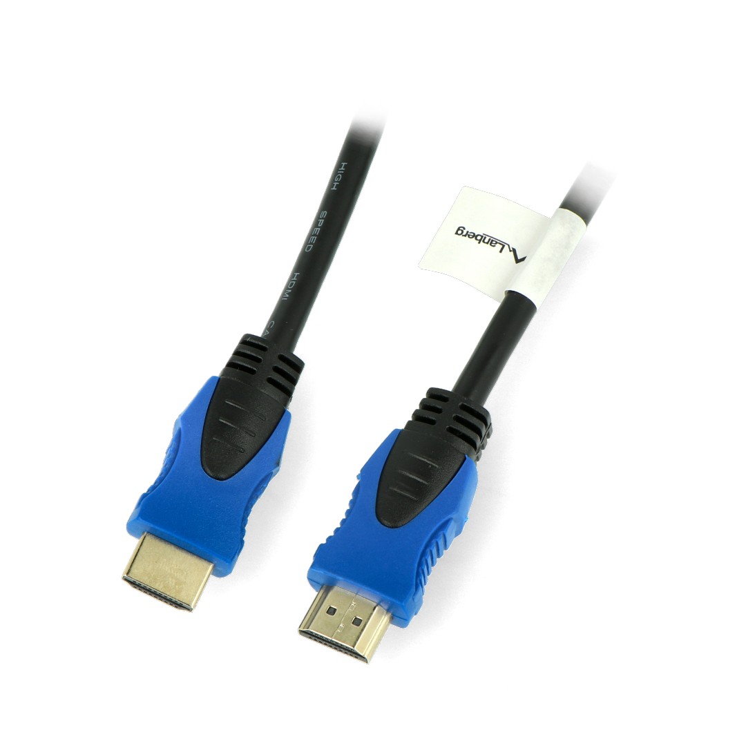 Przewód HDMI 2.0 Lanberg 4K - 0,5m